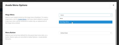 avada mega menu|How To Use Mega Menus in Avada (Legacy Method) .
